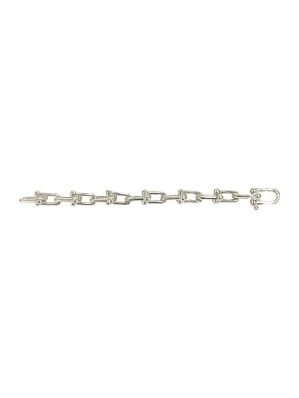 ★SOLD★ Tiffany & Co Large Link 925 Bracelet Chain Bangle Silver - Picture 6 of 6